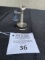 miniature Wilhelm Fluted Shaft nickel candlestick telephone