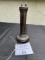Long Pole antique telephone receiver brown bakelite
