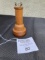 Wooden terminal top telephone receiver