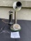 nickel Automatic Electric Co Chicago IL step base candlestick telephone with Mercedes Dial