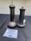 Pair of Terminal Top telephone Receivers Ericson & Solid