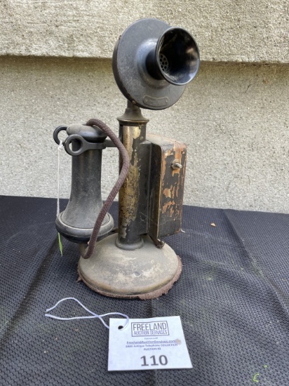 Western Electric SP 20-R unusual early 1900s candlestick telephone