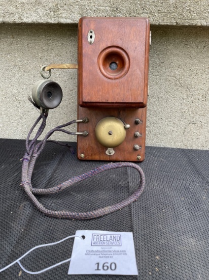 unusual Walnut Blake Style Wall Telephone Manhattan?