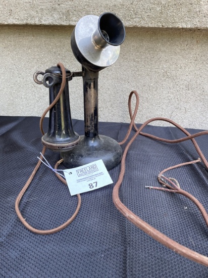 Dean COSMO Candlestick Telephone with a steel receiver