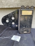 Gray Telephone Pay Station #11 model for side mounting on wood wall phone