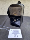 rare Gray Telephone Pay Station model #8A with side bracket