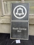 Large South Central Bell Telephone sign