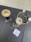 Group of wall telephone arms North Electric Western Electric