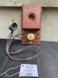 unusual Walnut Blake Style Wall Telephone Manhattan?