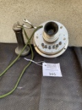rare wall version DeVeau Automatic Switchless doughnut telephone