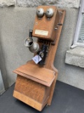 Wilhelm Telephone Manufacturing Co. Buffalo, NY The Wilhelm Double Diaphragm Transmitter telephone