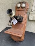 Stromberg Carlson McKinley style wall telephone with Triplet arm and transmitter
