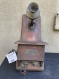 Pittsburgh & Allegheny Telephone Co. rare Fiddleback Telephone