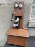 Western Electric 1894 Wall telephone with #5 arm and pony receiver