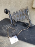Western Electric railroad Candlestick scissors telephone with cast iron mount