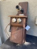 Central Telephone & Electric St. Louis MO Wall Telephone with WORLD'S FAIR TRANSMITTER