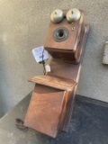 1894 National Telephone Company Boston Mass wall telephone