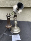 Beautiful American Electric Potbelly Candlestick Telephone