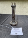 late 1880s Long Pole brown bakelite telephone receiver