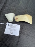 American Electric porcelain telephone mouthpiece