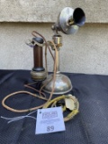 Stromberg Carlson Tapered Shaft Oil Can candlestick Telephone