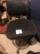 Metal industrial swivel chair and two other office chairs