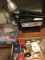 Large group of home office items Epson Printer