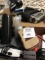 Group of electronics and travel iron