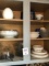 kitchen dishes with cheese dome