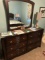 Dresser with mirror
