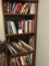Book shelf and lots of great books