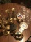 New candle with brass goods