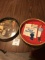 Vintage Pabst and tire trays
