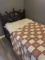 Ships wheel twin bed and dresser
