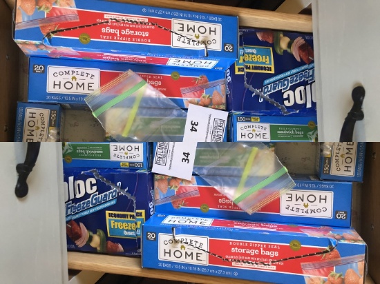 Storage bags and foil