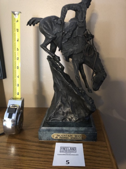 Frederic Remington Mountain Man BRONZE Sculpture