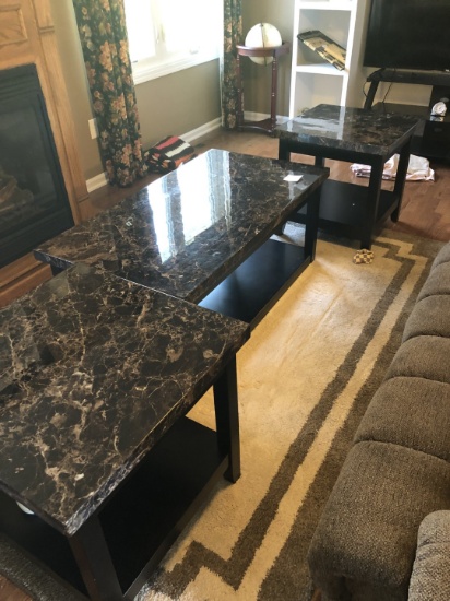 Outstanding coffee table with end tables