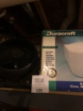 Duracraft Deluxe Natural Humidifier and fan