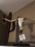 Southwest Cactus and Cattle décor