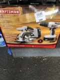 18.0 Volt Cordless Combo Craftsman Saw and Drill
