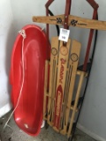 Aladdin Champion vintage Sled and other sled