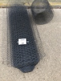 Group of chicken wire rolls
