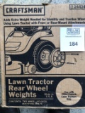Lawn Tractor Rear Wheel Weight CRAFTSMAN