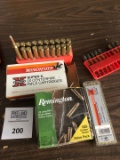Group of Wincheste and Remington AMMO 30-06 .22