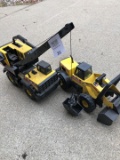 Pair of Tonka construction trucks