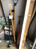 Large group of several yard tools and other items