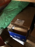 Green Tarp and misc boxes