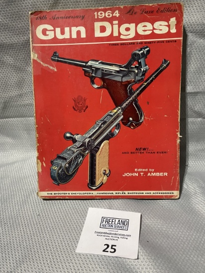 1964 GUN DIGEST 18th Anniversary De Luxe Edition book