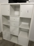IKEA WHITE handy multi-drawer and cubby storage unit