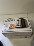 Black + Decker 2 slice toaster new in box